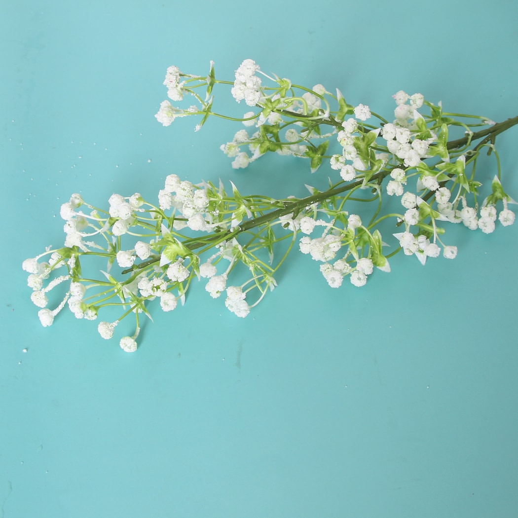 Roselle - Faux Gypsophila Flower Stem