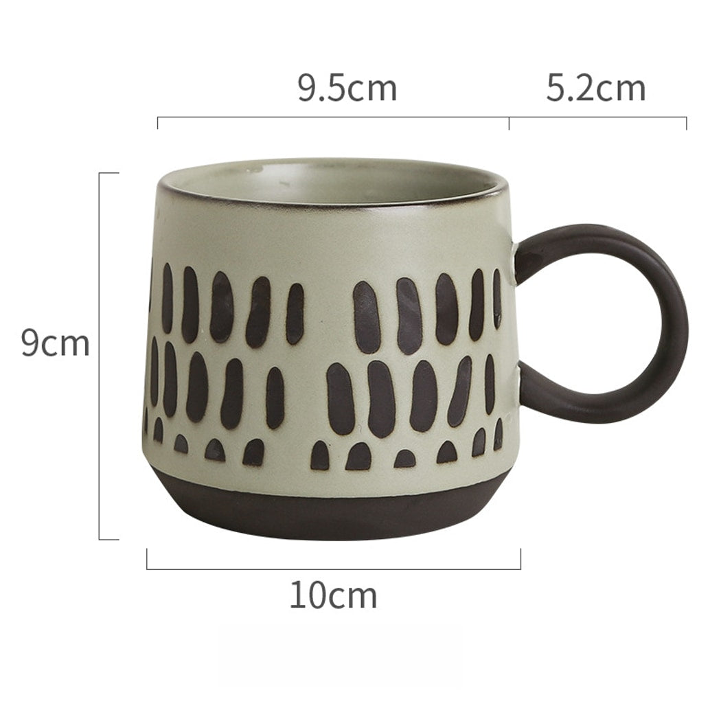 Mivora - Retro Rustic Style Coffee Mug