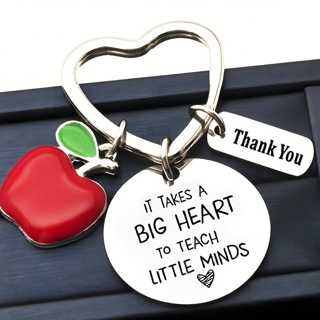 Taphug - Pocket Hug Apple Charm Keychain