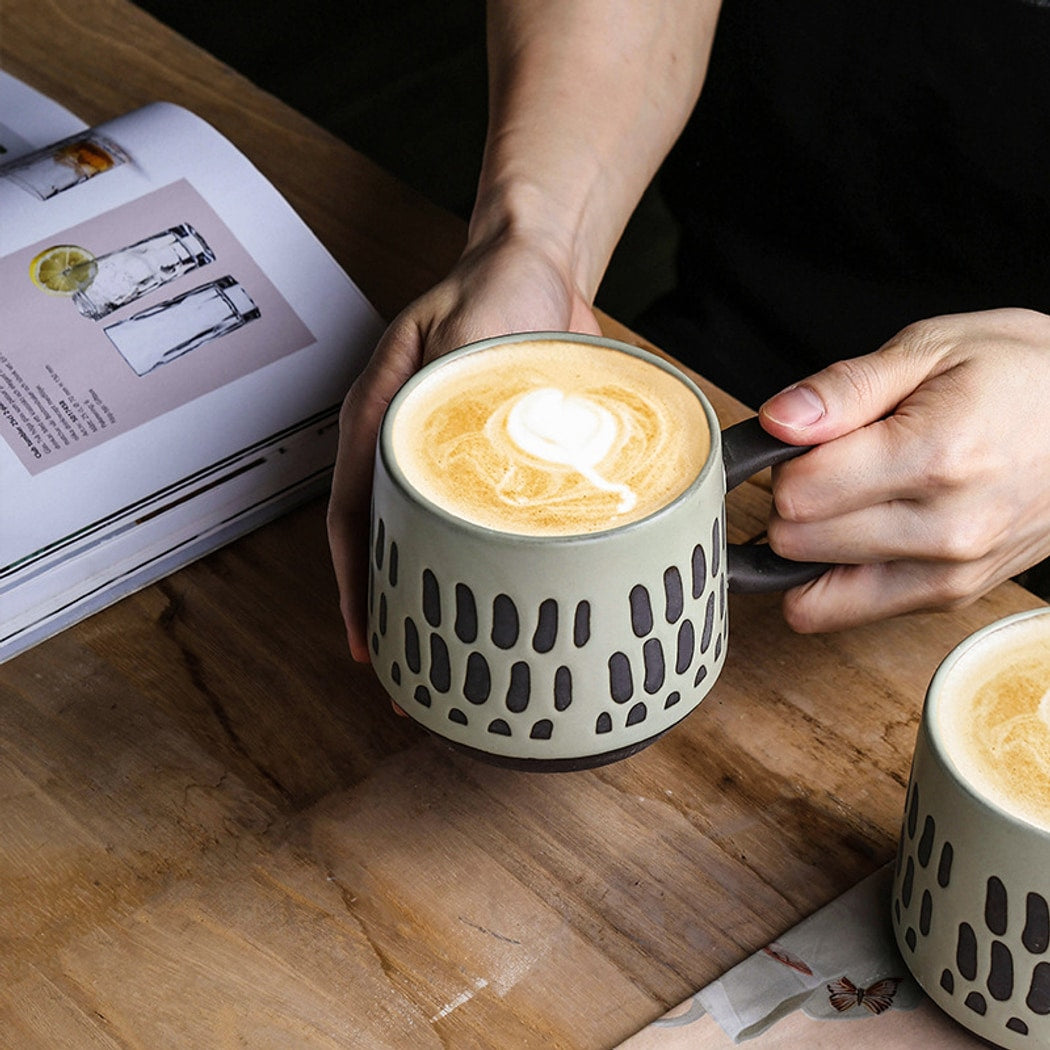 Mivora - Retro Rustic Style Coffee Mug