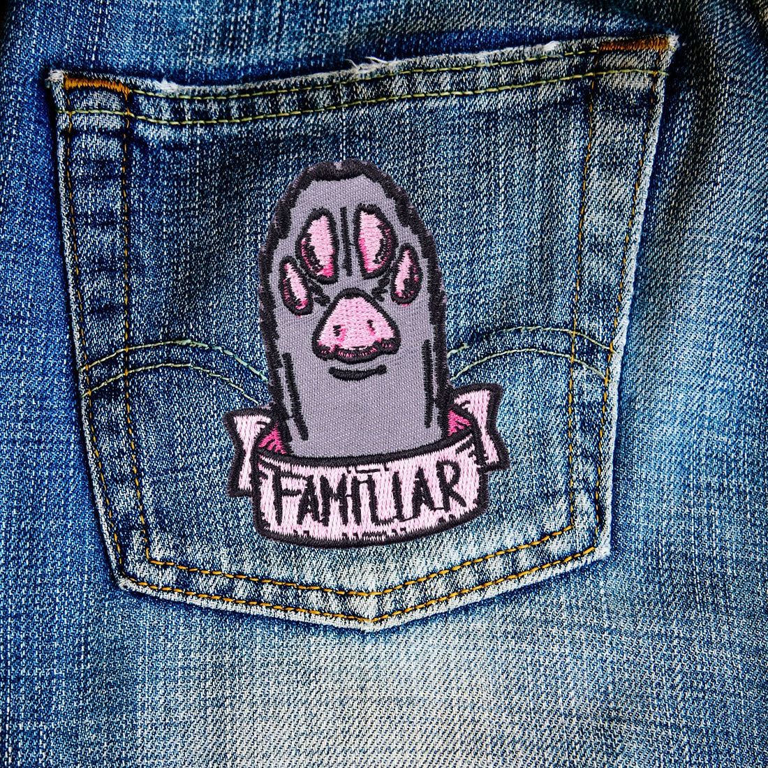 Pikkle | Familiar Paw Iron-On Patch