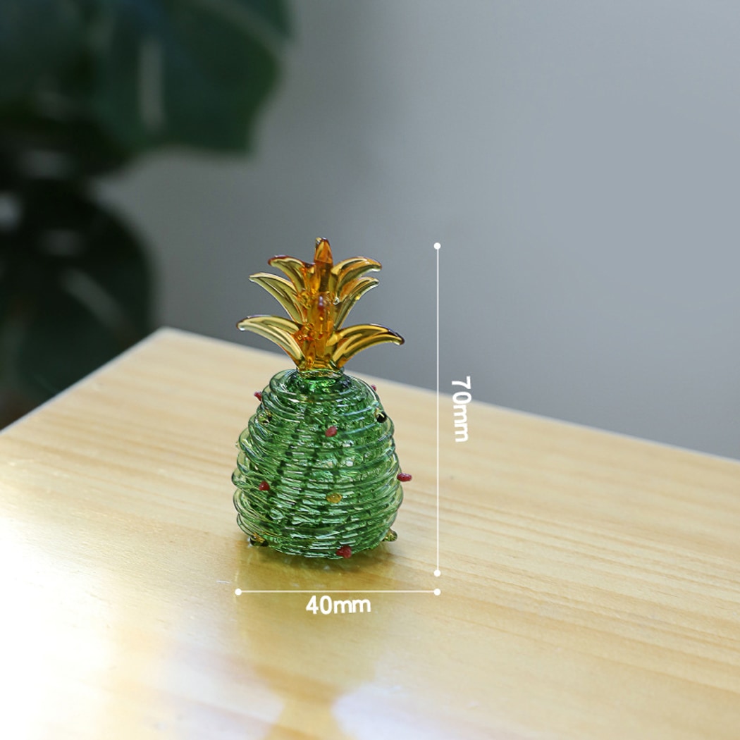 Glasira - Cute Colorful Pineapple Desktop Ornament