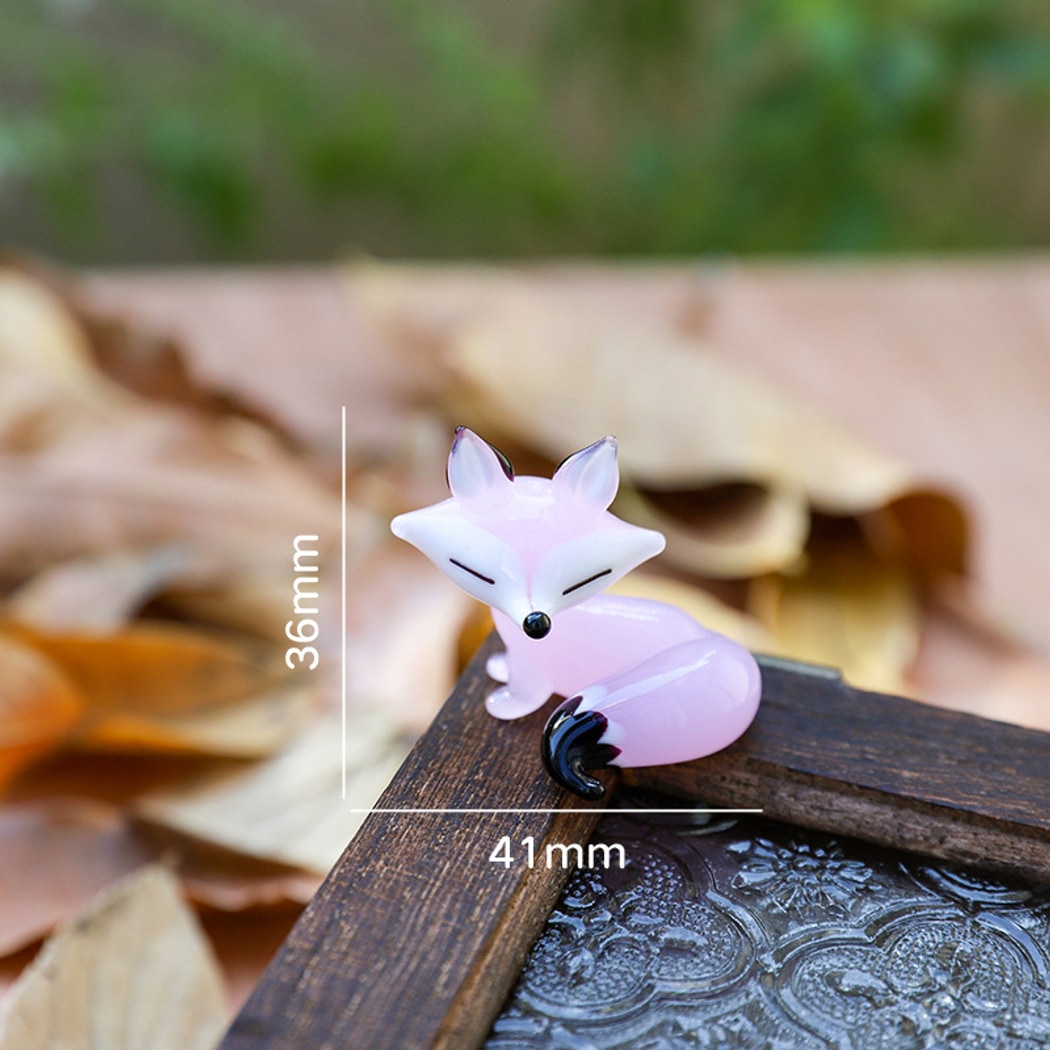 Glasira - Cute Fox Shape Desktop Ornament
