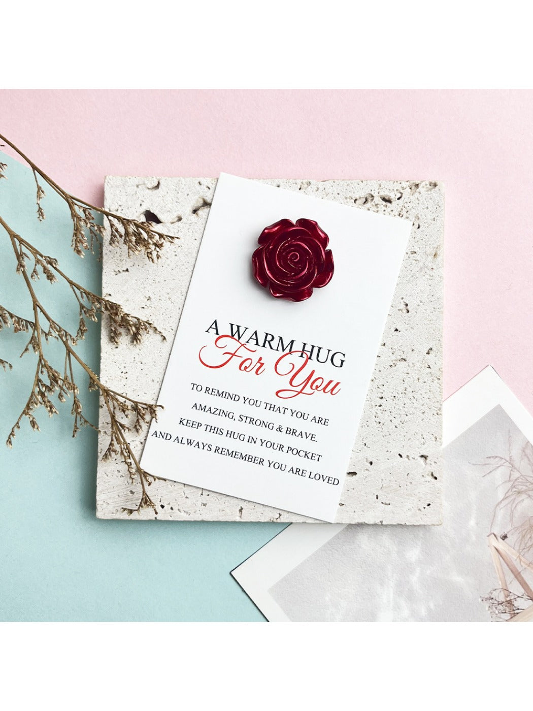 Taphug - Pocket Hug Valentine Rose
