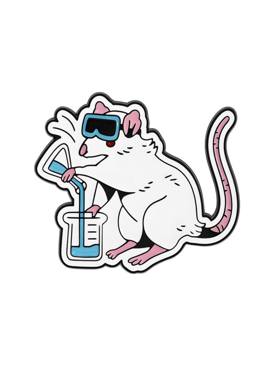 Pinori - Little Scientist Mouse Lapel Pin