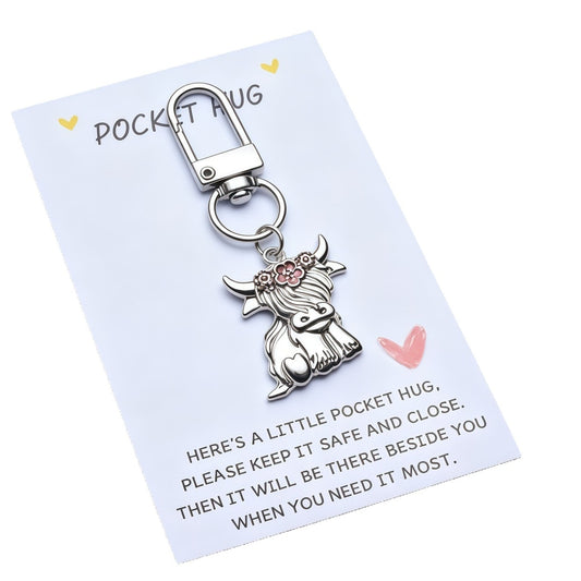 Taphug - Pocket Hug Highland Cow Token