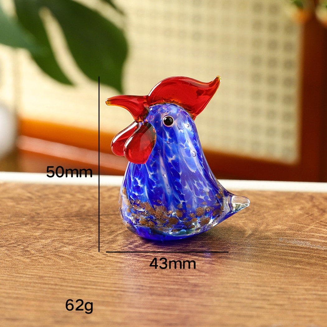 Glasira - Cute Animal Rooster Desk Ornament