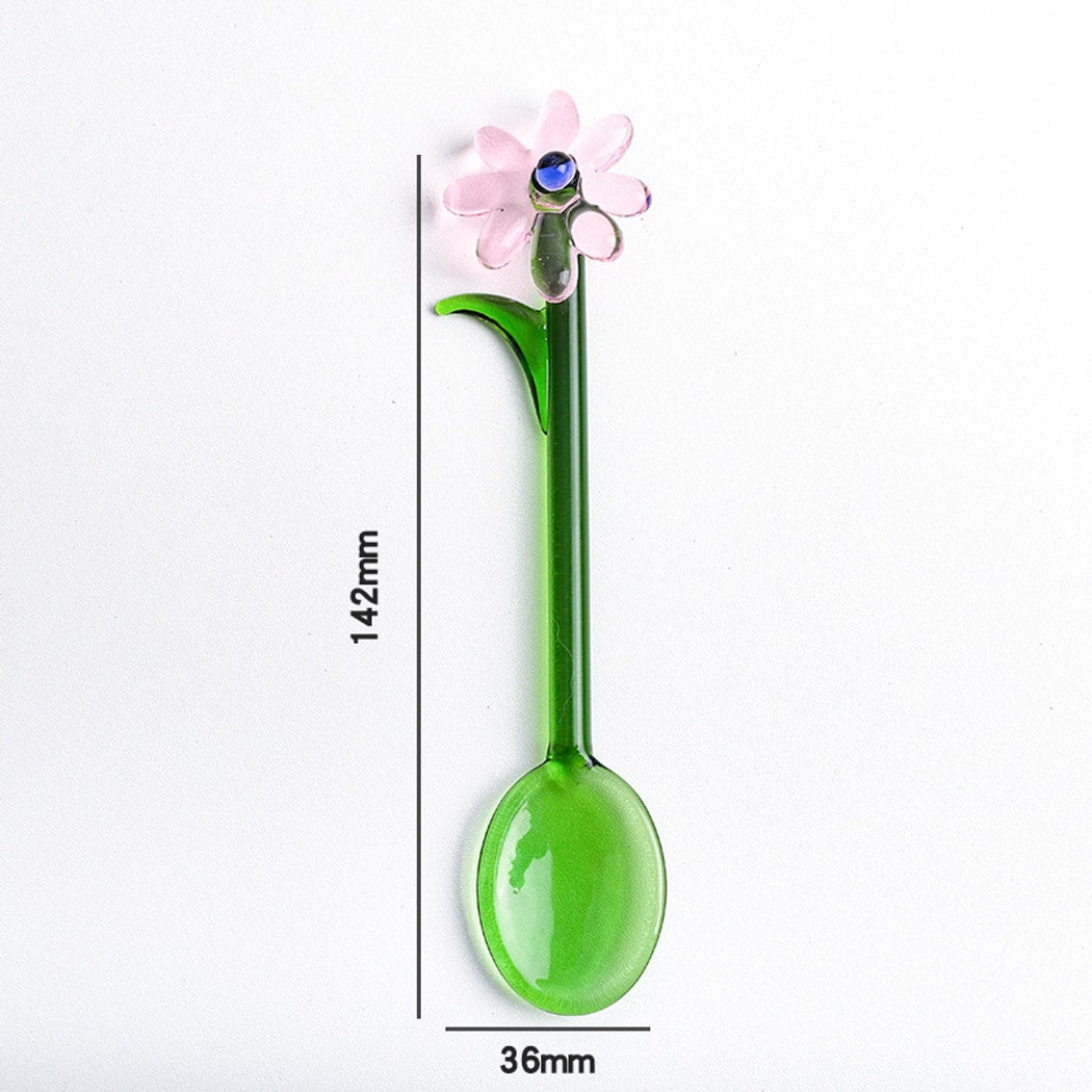 Glasira - Flower Design Coffee Stirring Spoon