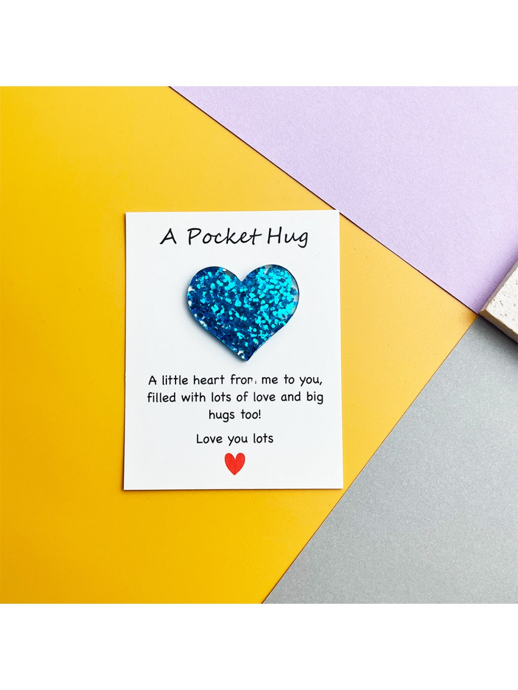 Taphug - Pocket Hug Glitter Heart
