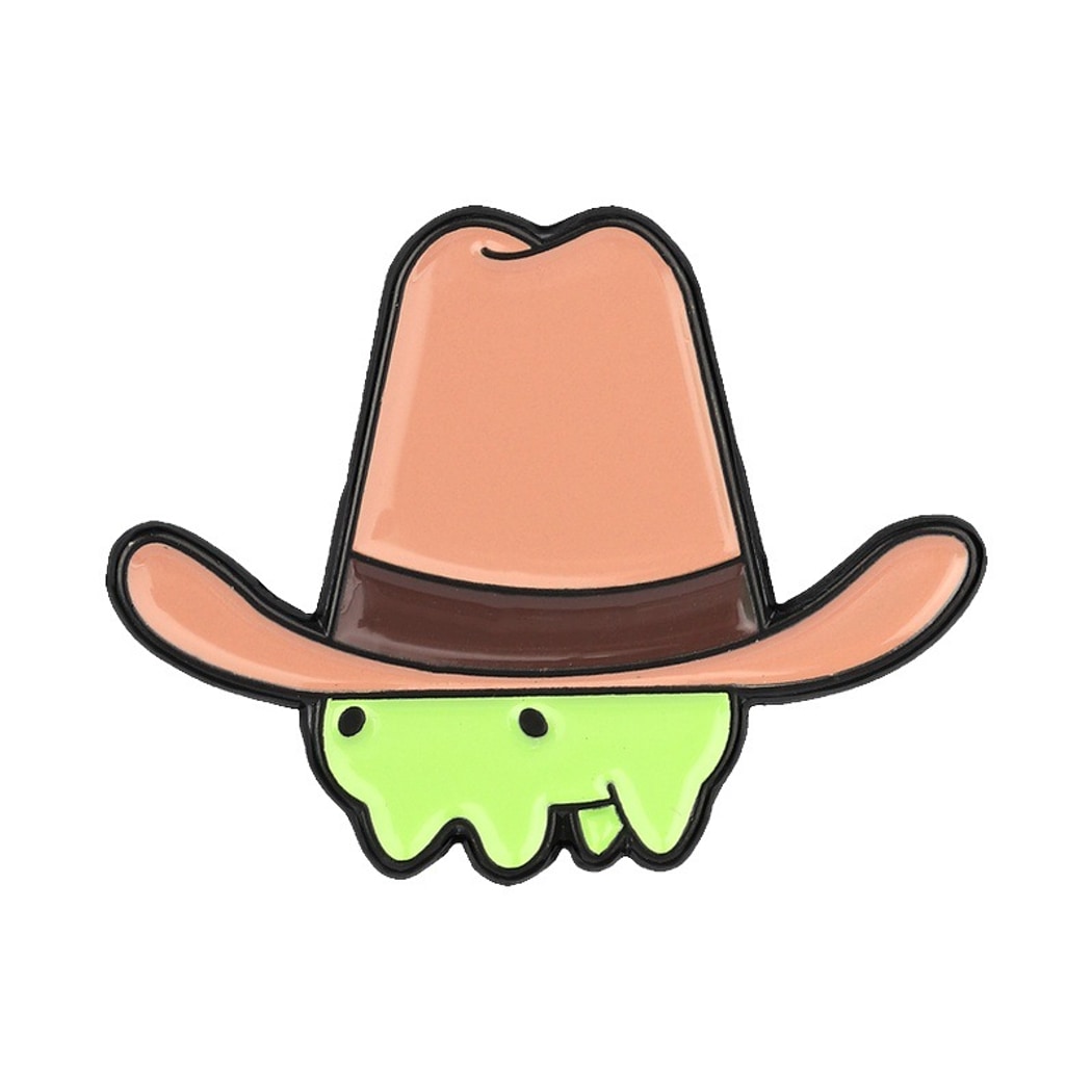 Pinori - Western Hat Frog Character Accent Pin