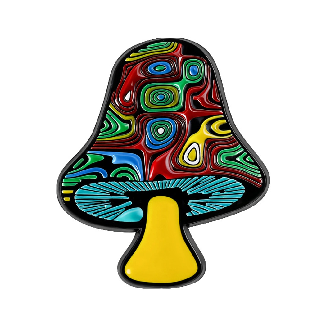 Pinori - Art Style Mushroom Decorative Fashion Pin