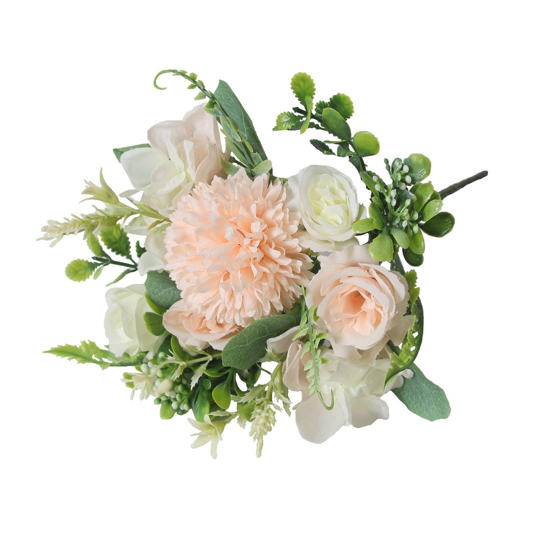 Roselle - Mixed Flowers Style Artificial Bouquet