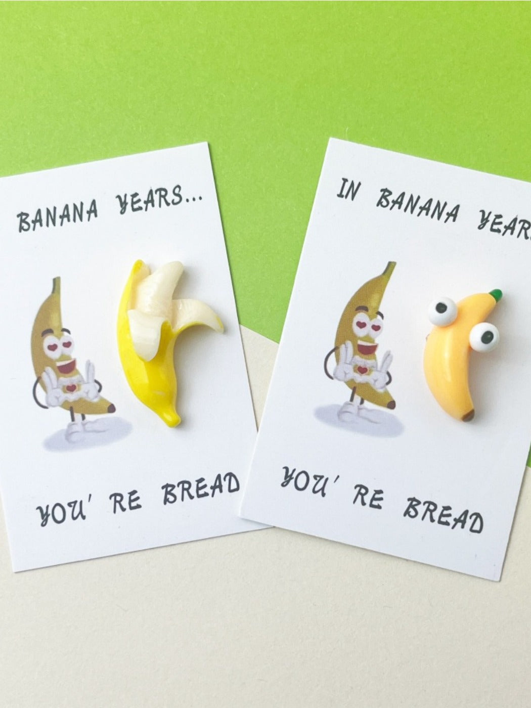 Taphug - Pocket Hug Fruit Banana Series pocket hug card and keepsake token view 4