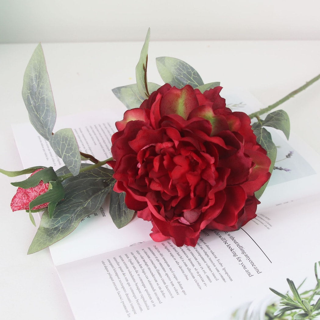 Roselle - Retro Style Artificial Peony Flower