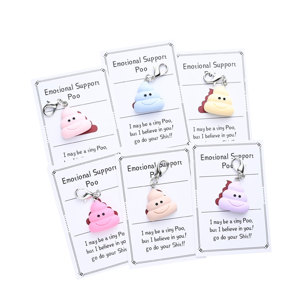 Taphug - Pocket Hug Funny Cartoon Poop Keychain