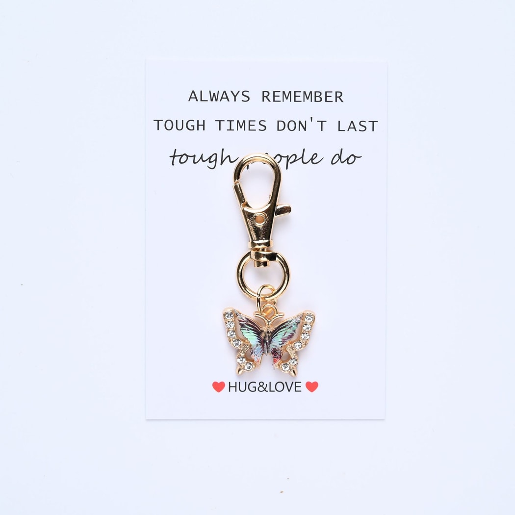 Taphug - Pocket Hug Gradient Butterfly Keychain