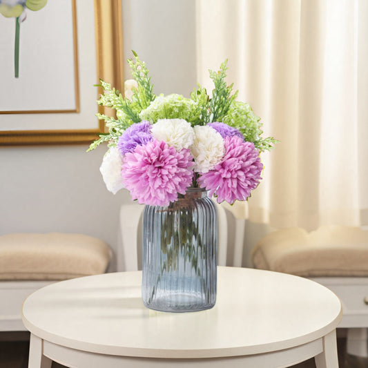 Roselle - Artificial Carnation and Chrysanthemum Bouquet