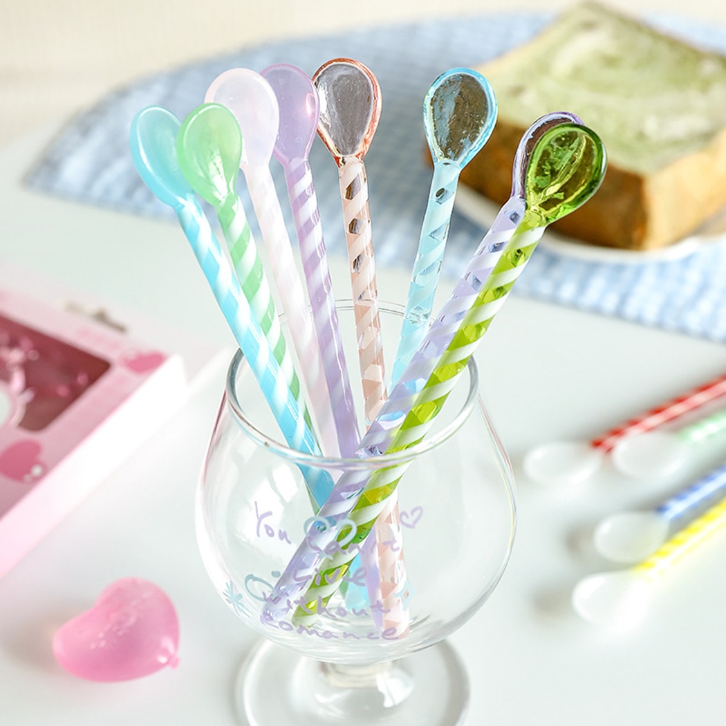 Glasira - Simple Modern 4-Piece Coffee Spoon Set
