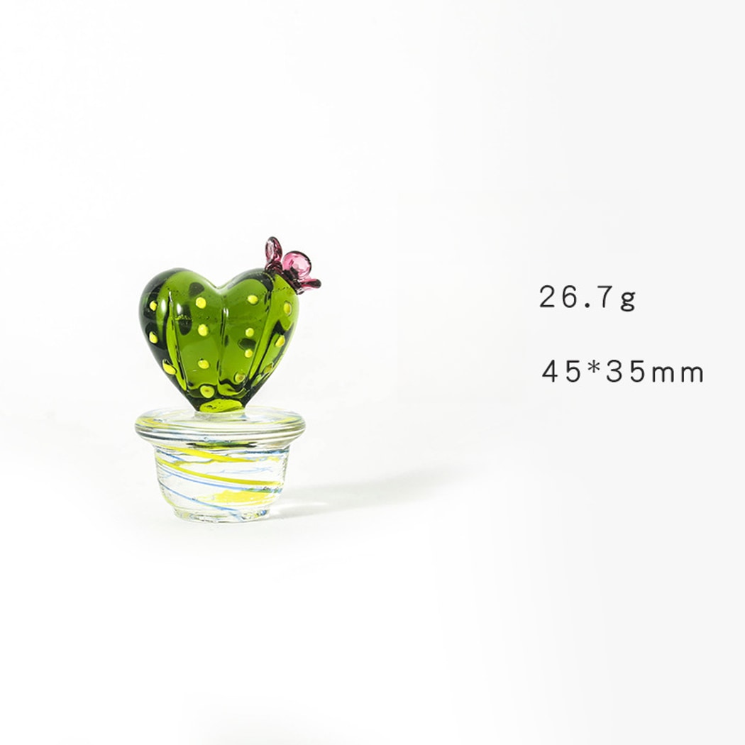 Glasira - Colorful Cute Cactus Bonsai Tabletop Ornament