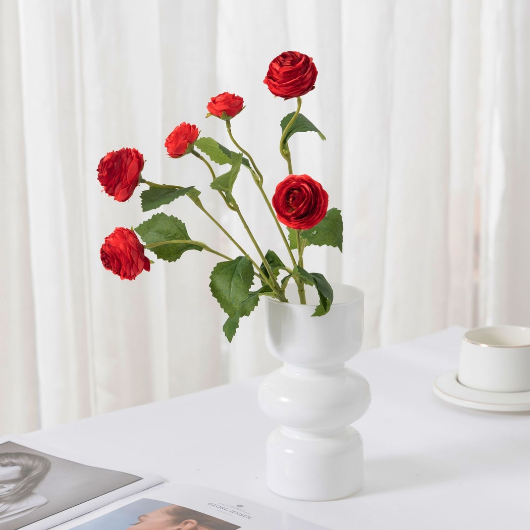 Roselle - Minimalist Style Artificial Ranunculus Flower