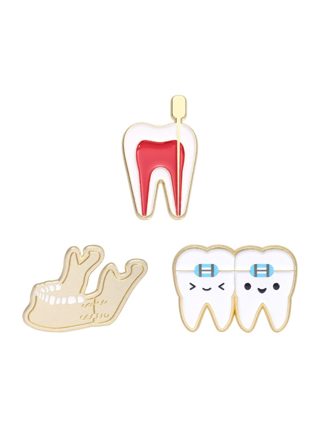 Pinori tooth nerve pin shown alongside a ruler for size reference