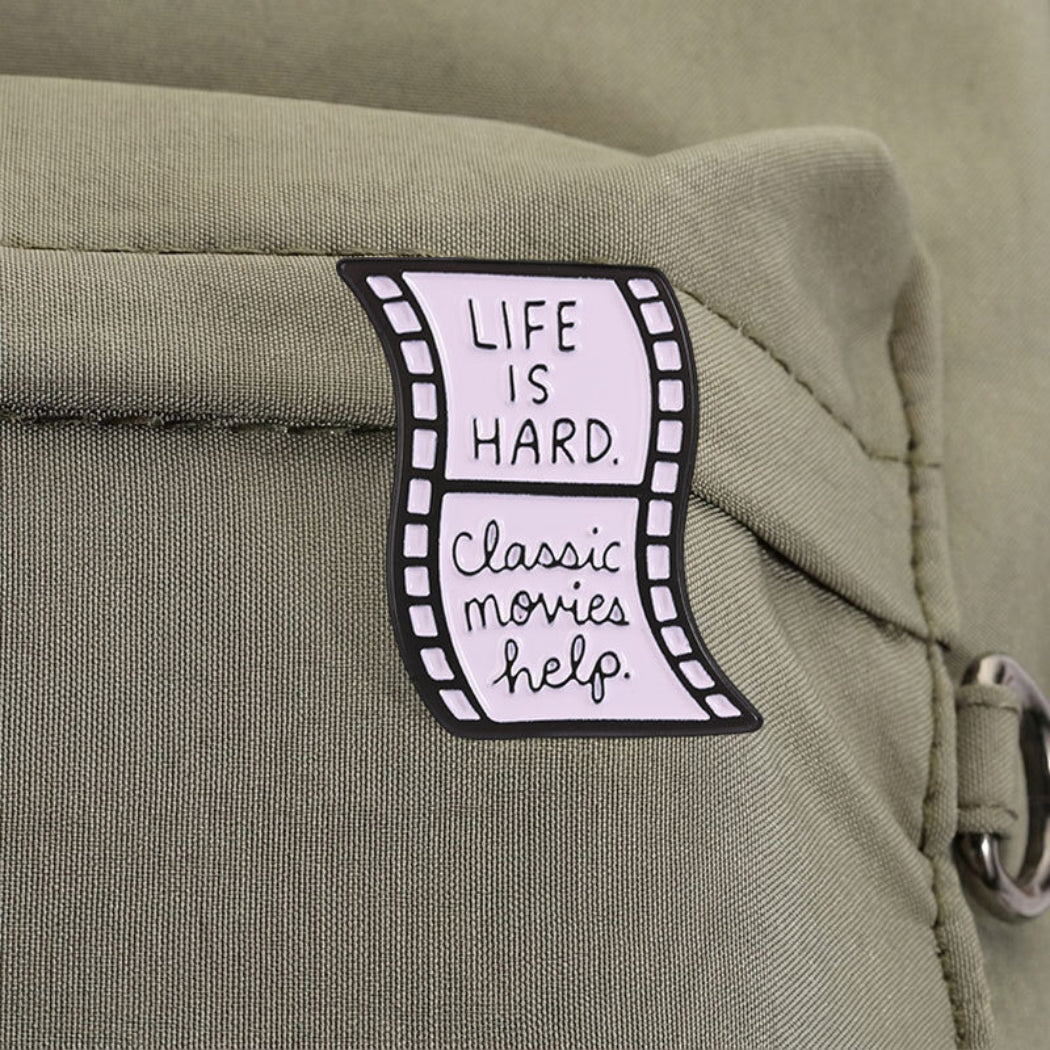 Pinori Movie Film Quote Enamel Pin
