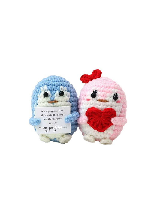 Kovira - Crochet Penguin Plush Toy Emotional Support