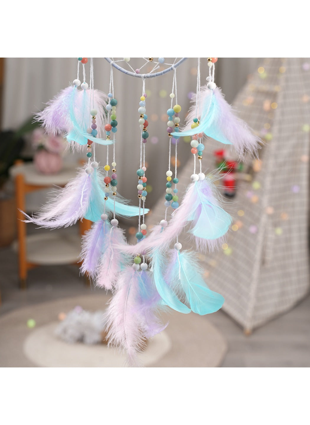 Somnira - Nordic‑Style Luminous Dreamcatcher Wind Chime
