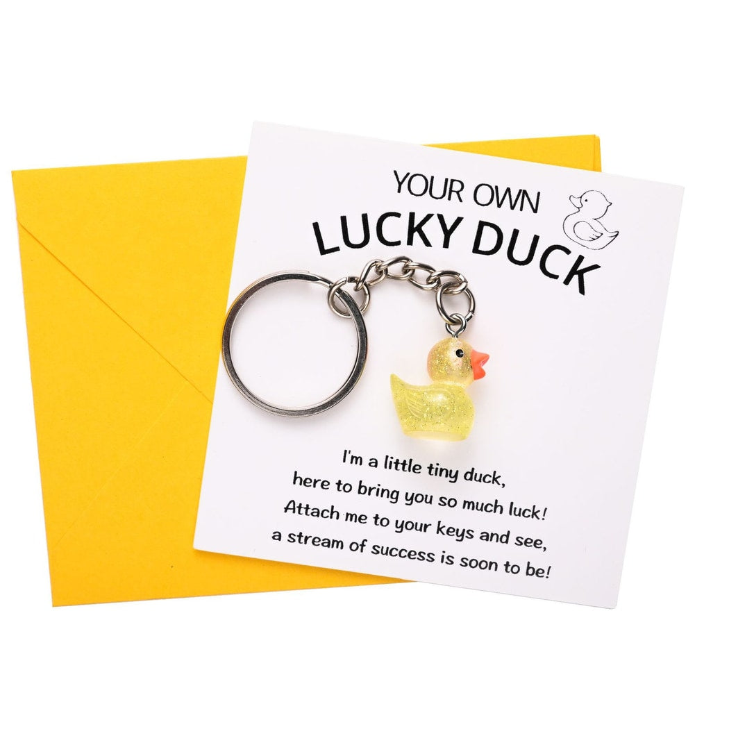 Taphug - Pocket Hug Lucky Duck Cartoon Keychain