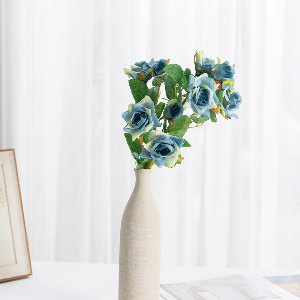 Roselle - Rolled Edge Rose Design Artificial Flower