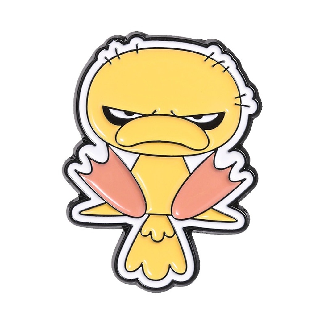 Pinori - Novelty Moody Duck Fashion Pin
