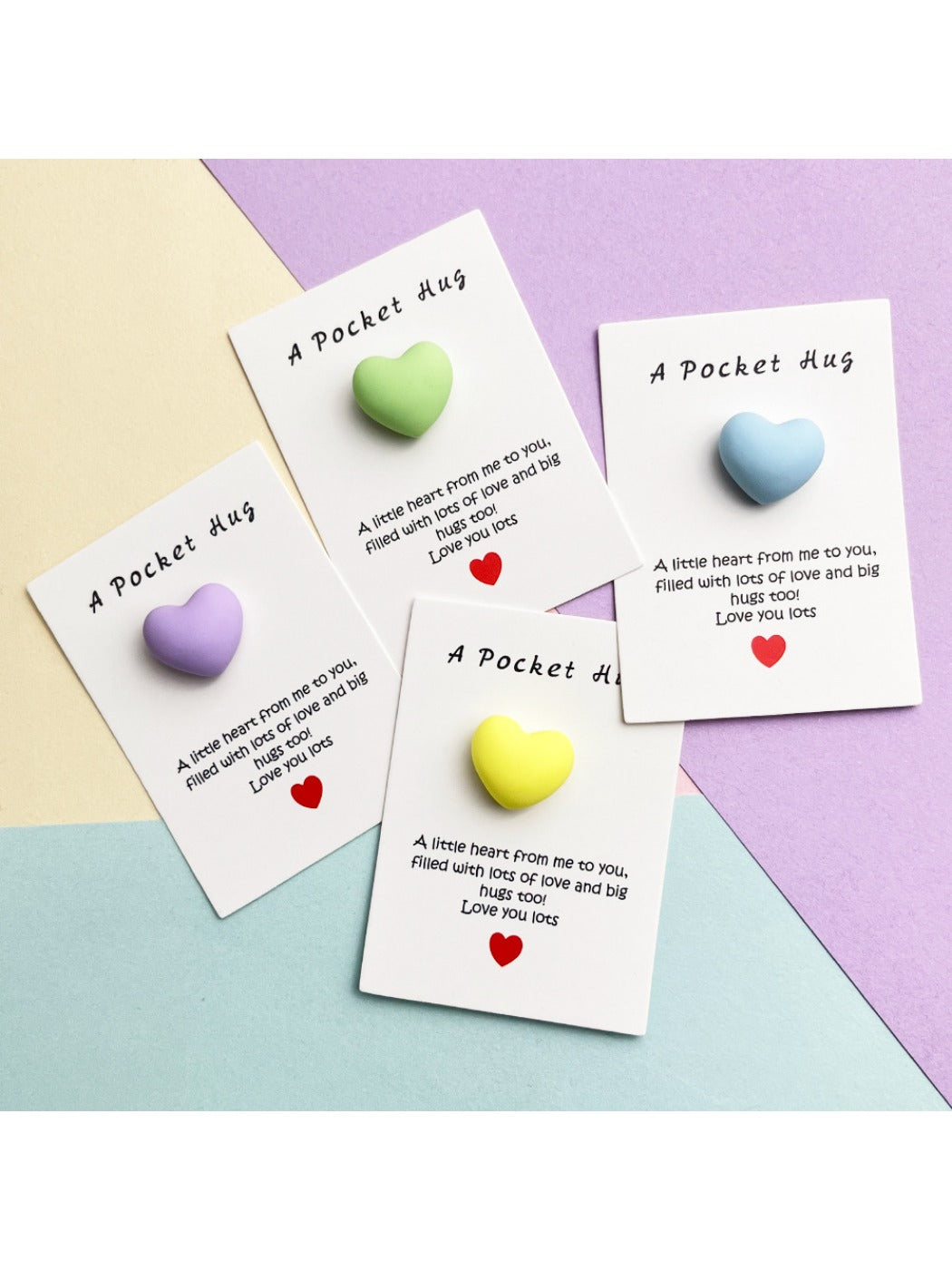 Taphug - Pocket Hug Cute Resin Heart