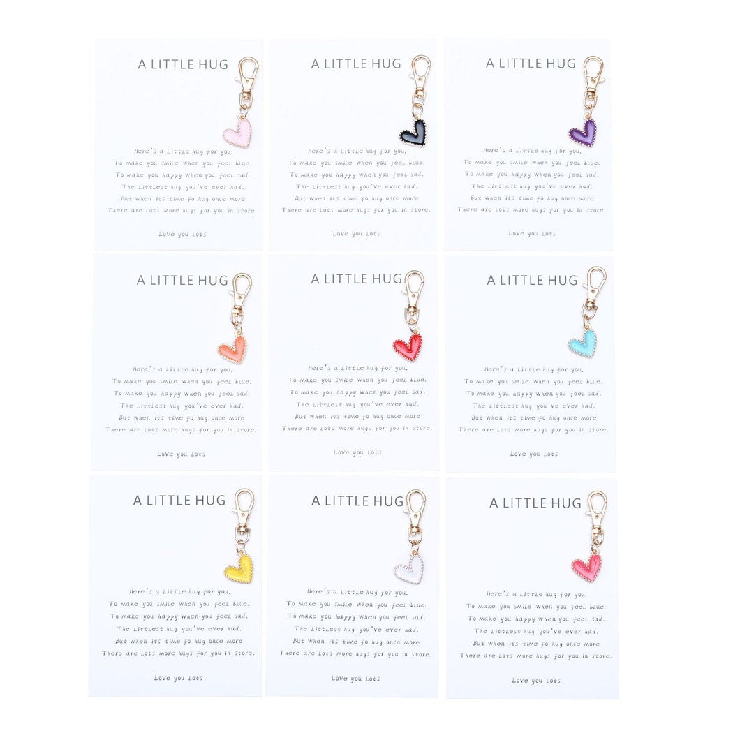 Taphug - Pocket Hug Colorful Heart Keychain
