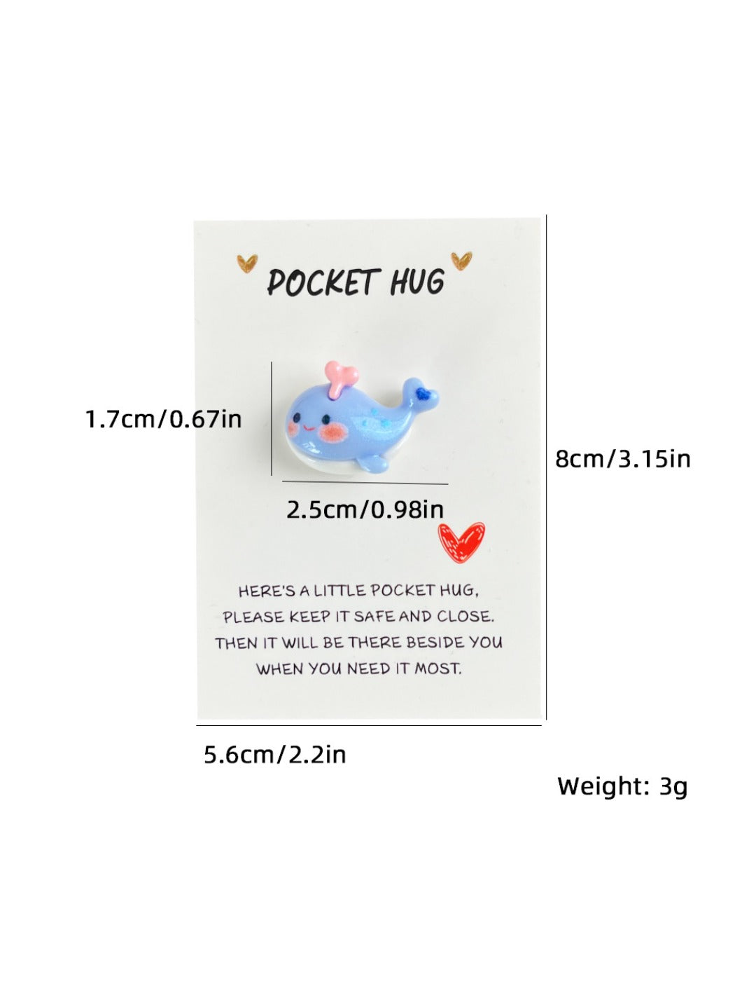 Taphug - Pocket Hug Ocean Animal Series