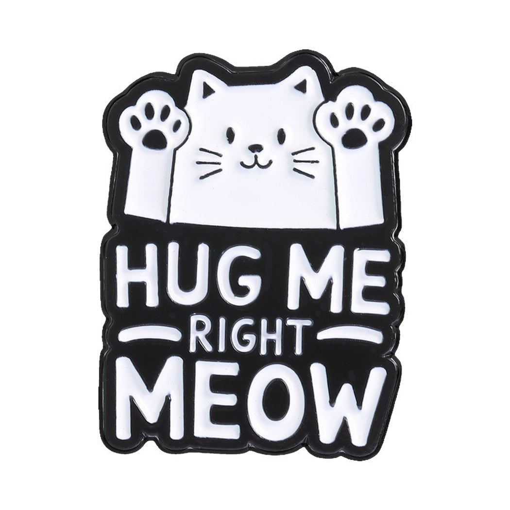 Pinori - Cat Quote Enamel Pin