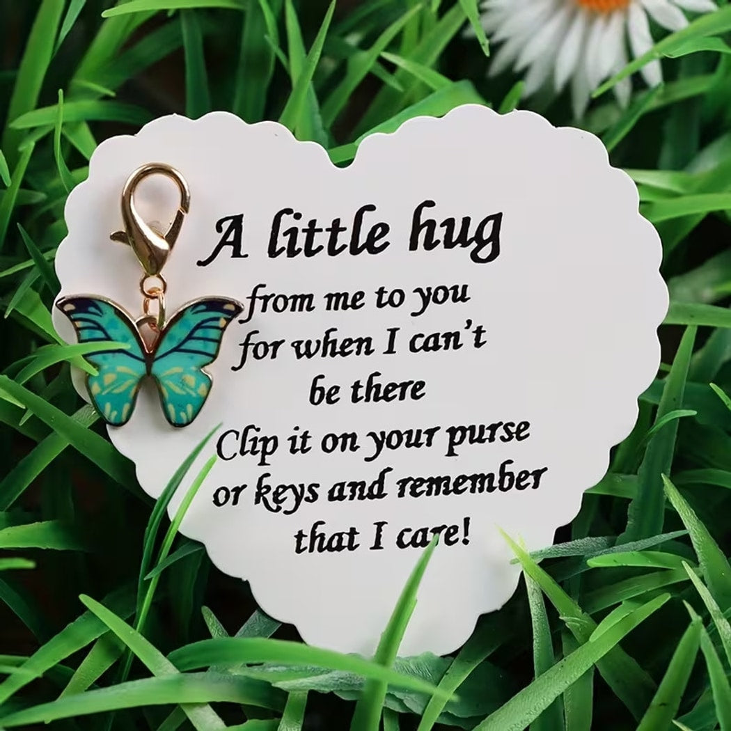 Taphug - Pocket Hug Sweet Butterfly Keychain