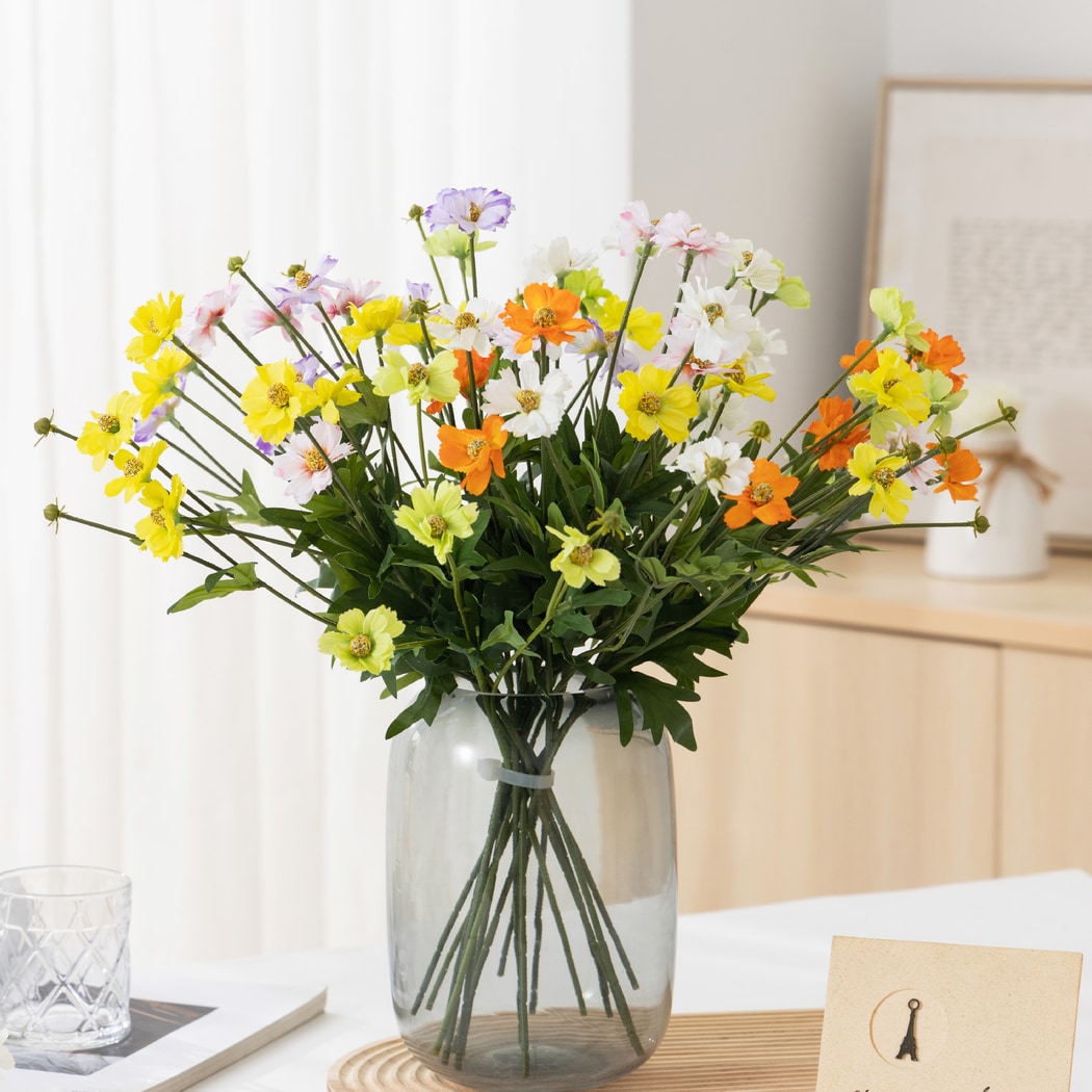 Roselle - Pastel Daisy Artificial Flower Bouquet