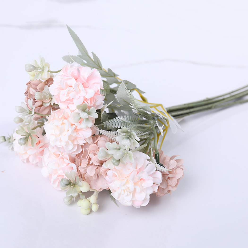 Roselle - Decorative Hydrangea Flower Artificial Bouquet