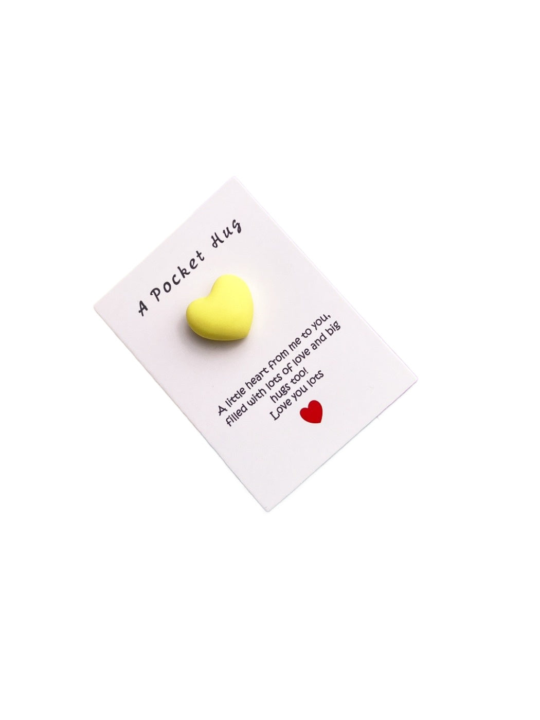 Taphug - Pocket Hug Cute Resin Heart