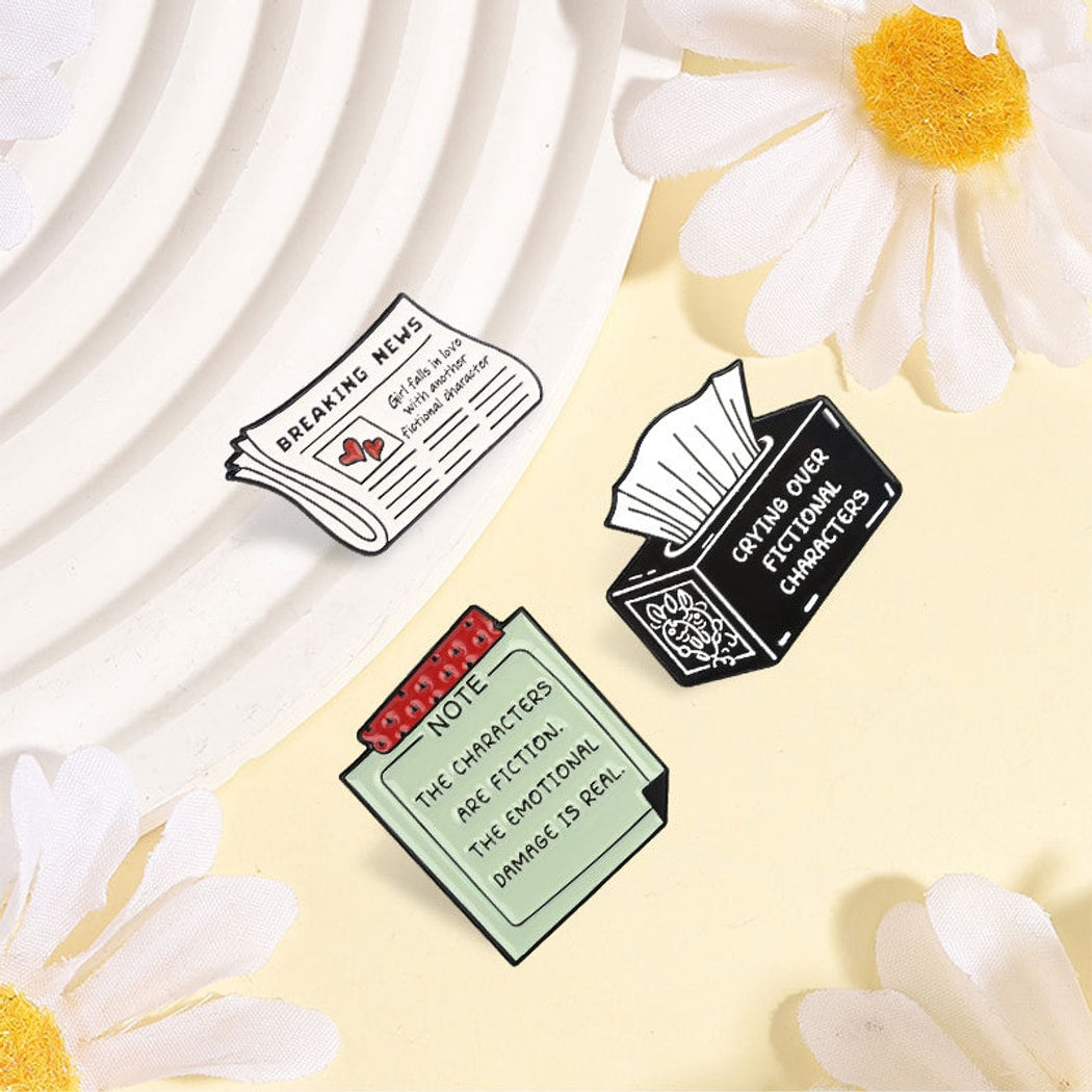 Pinori - Funny Quote Graphic Decorative Pin