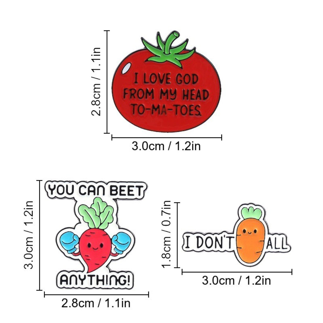 Pinori enamel pin displayed on corkboard with other pins