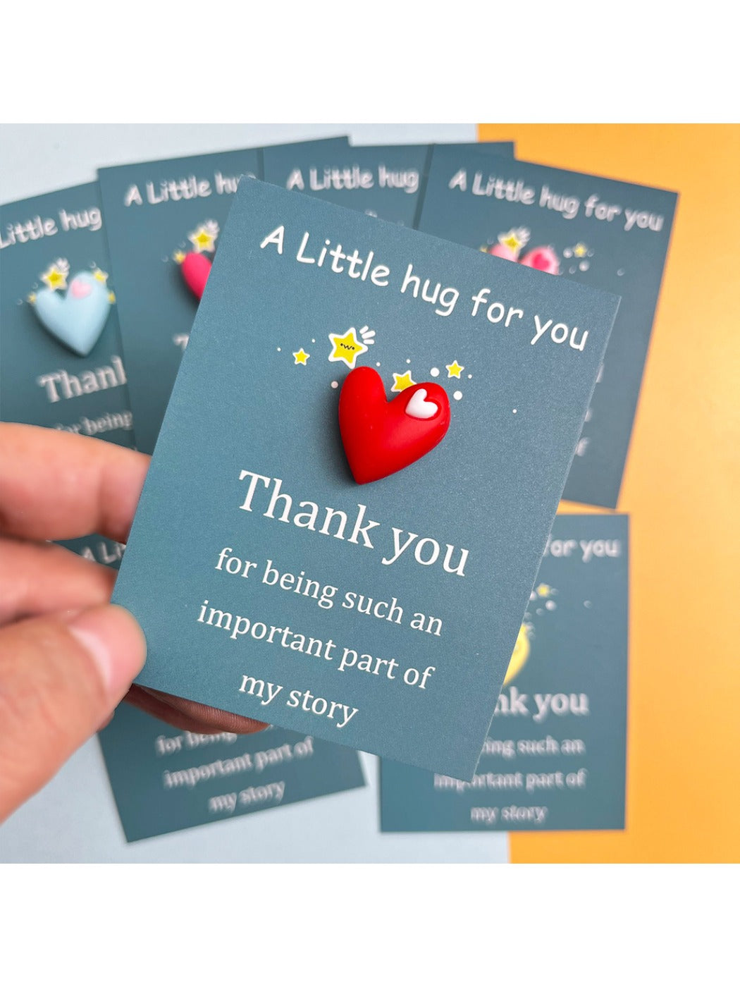 Taphug - Pocket Hug Frosted Heart Perfect for Gift
