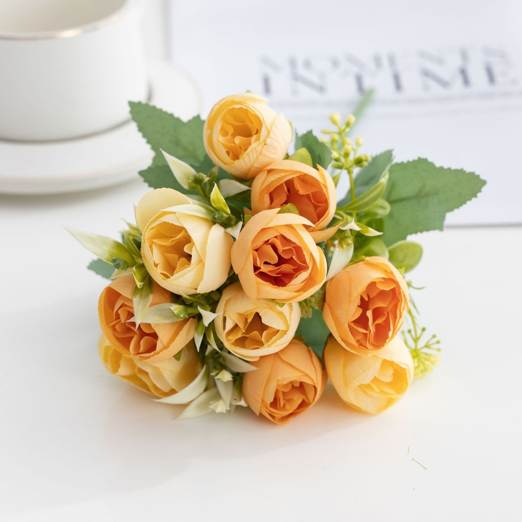 Roselle - Artificial Peony Flower Bouquet