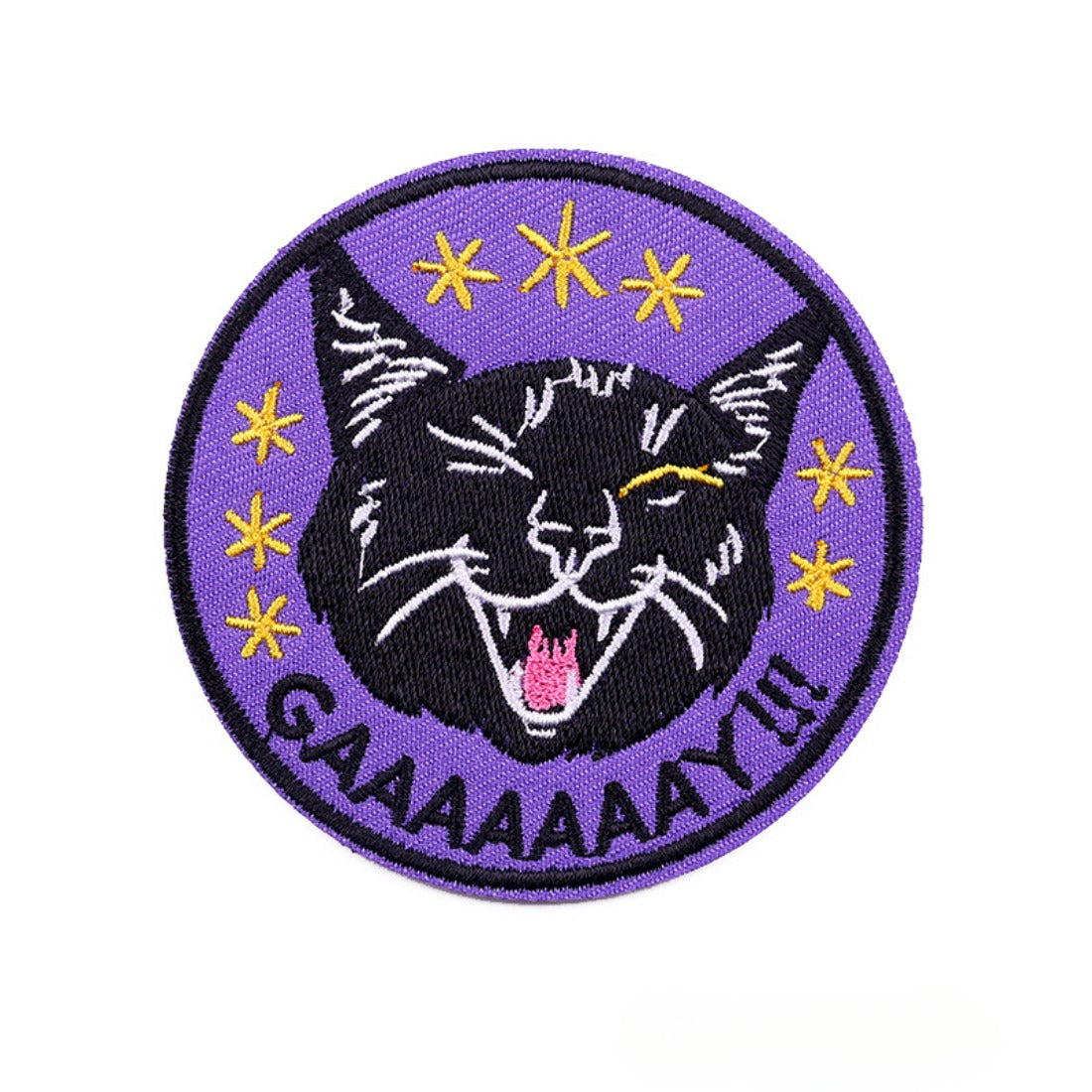 Pikkle | Fierce Pride Cat Iron-On Patch