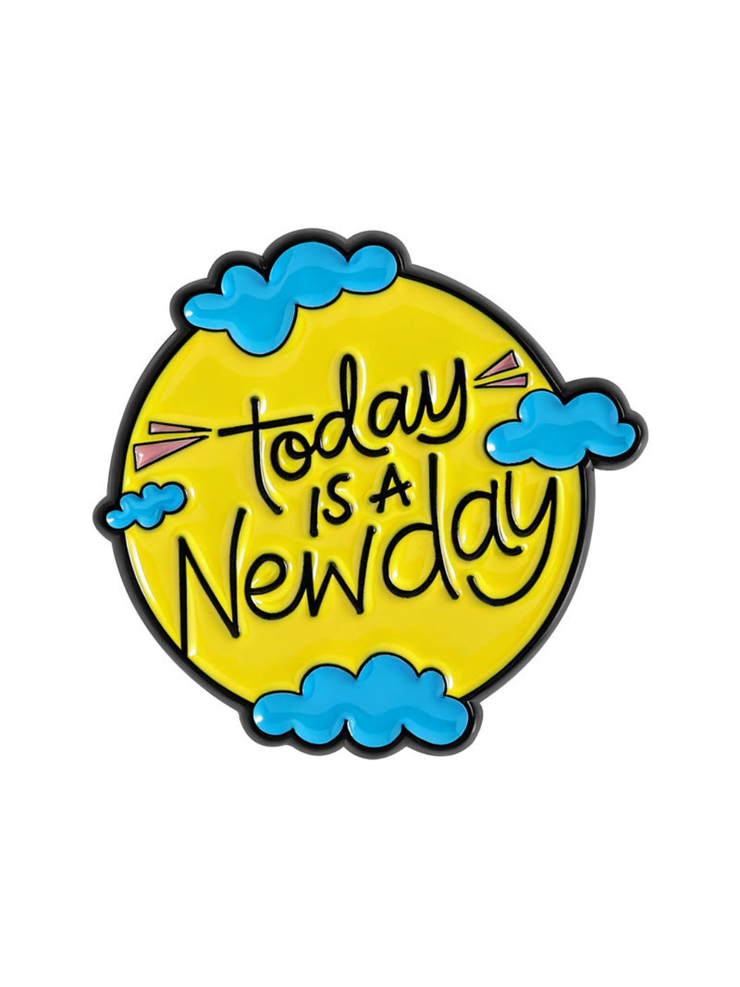 Pinori - Motivational Phrase Brooch