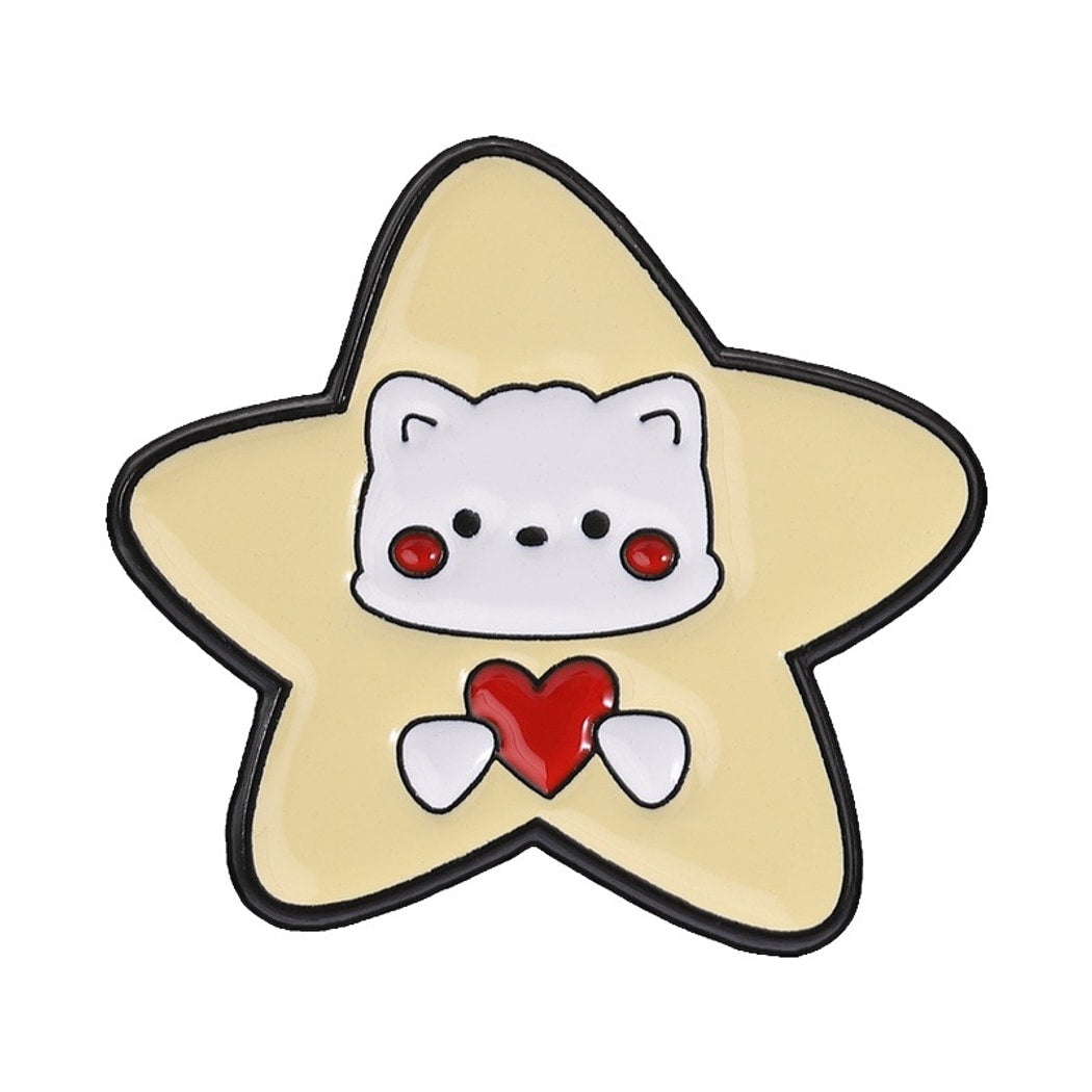 Pinori - Simple Animal Motif Decorative Lapel Brooch