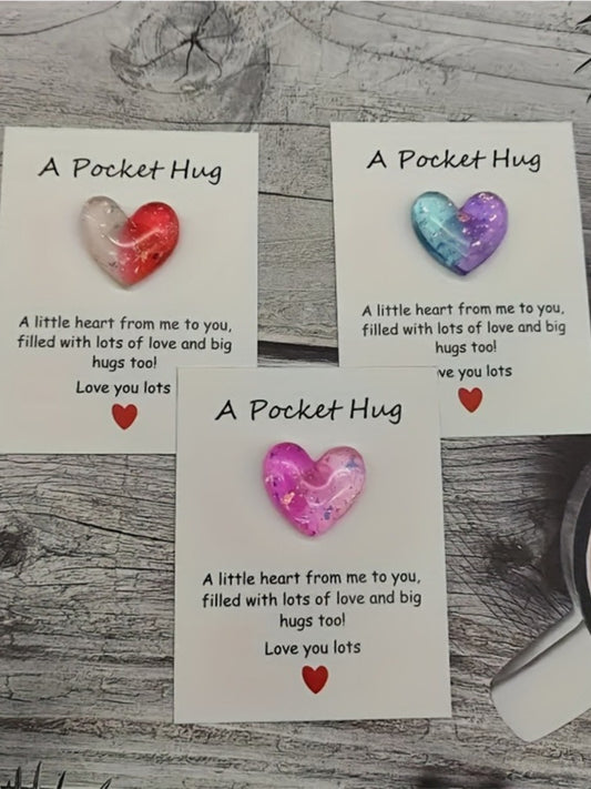 Taphug - Pocket Hug Cute Little Love pocket hug card and keepsake token