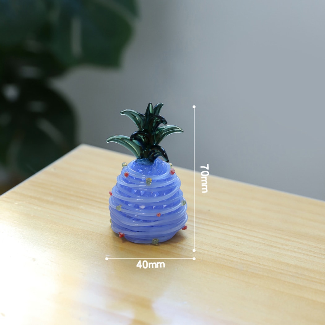 Glasira - Cute Colorful Pineapple Desktop Ornament