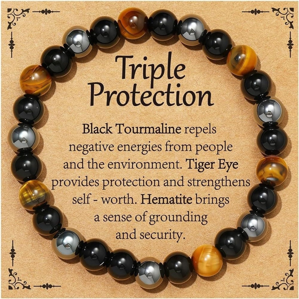 Emora - Minimal Geometric Round Bead Bracelet