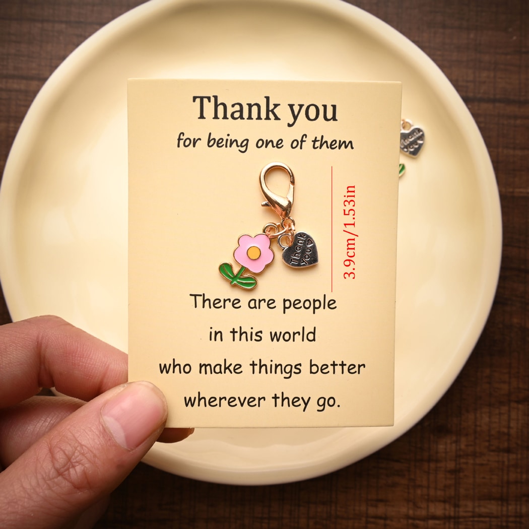Taphug - Pocket Hug Cute Flower Charm Keychain